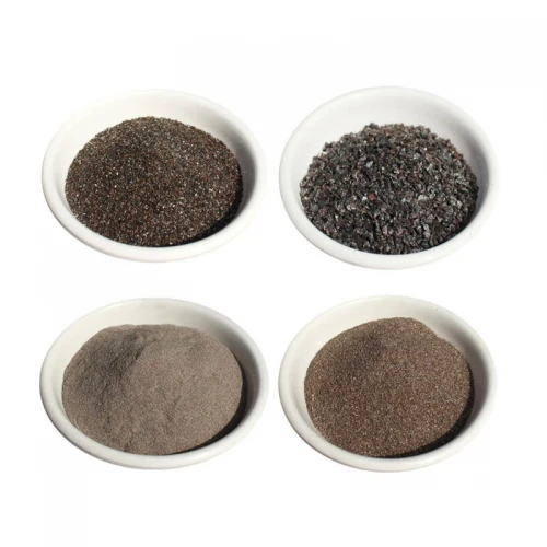 Brown Fused Alumina Refractory Materials Aluminum Oxide Calcined Bauxite Corundom