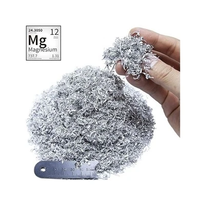Specifikacija proizvoda Razred Industrijski stupanj Upotreba/primjena Industrijsko pakiranje Vrsta vrećice Veličina pakiranja 25 kg Kemijska formula Mg+2 CAS broj 7439-95-4 Čistoća 99% Molarna masa 24,305 G/mol Formula Mg Opis proizvoda Usklađuje se sa sve većim zahtjevima Od kupaca, bavimo se isporukom magnezijskih ostruga.